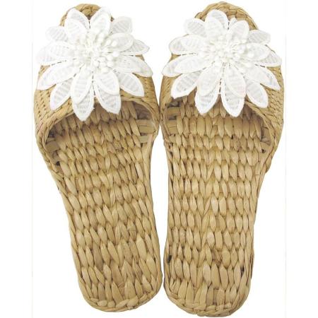 drawerplus/ガマスリッパお花モチーフレース/48466