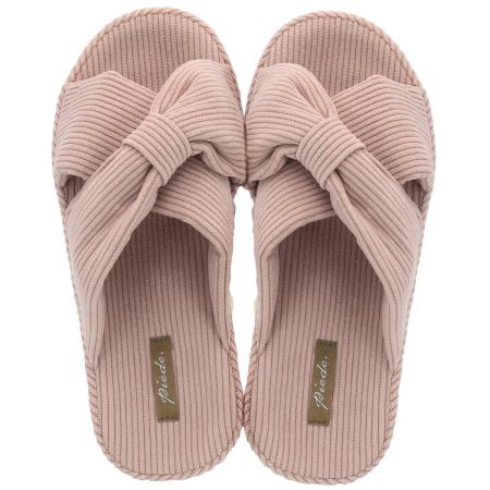 drawerplus/ピエーデ クロスリボンスリッパ Mサイズ ピンク/221615