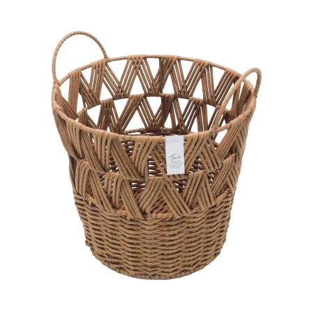 drawerplus/トーク クランツ フェイクPE バスケット ラウンド Sサイズ/122515