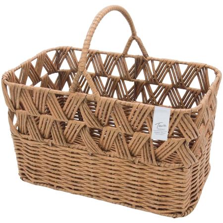 drawerplus/トーク クランツ フェイクPE ハンドルバスケット スクエア/122517