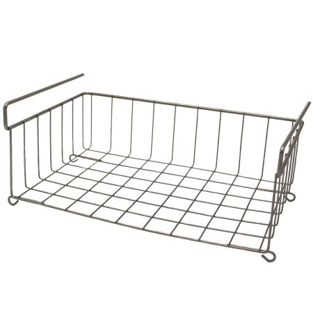 特価◎drawerplus/アンティークアイアン ハングバスケットS/51350