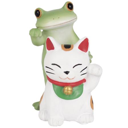 drawerplus/コポー 福よこいこい招き猫カエル/622517