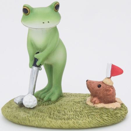 drawerplus/コポー パターゴルフをするカエル/621604