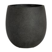 グリーンポット フリット バルーン ［ブラック］23cm 32cmセット　新品 グリーンポット/プラスター バルーン ブラック 35cm/EB-PT0135BK - 花