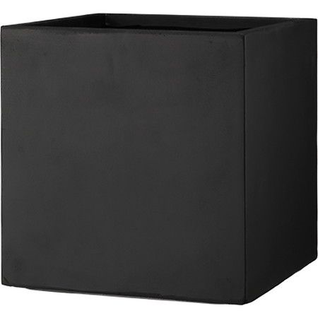 即日★ グリーンポット/エイリアス キューブ ブラック 50cm/GA-2250BK