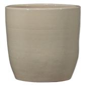 グリーンポット/ループ ラウンド ブラウン 32cm/RS-0132BR - 花材通販