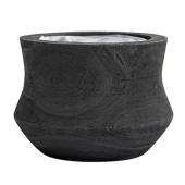 グリーンポット/ナックス ジャーポット ブラック 15cm/JH-0115BK - 花