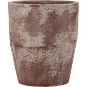 グリーンポット/スクーロ ラウンド アンティークレッド 32cm/EB