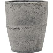 グリーンポット/スクーロ ラウンド アンティークレッド 32cm/EB