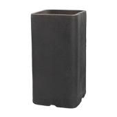 グリーンポット/ハウズ トールスクエアー アンティークブラウン 23cm