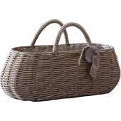 ミュールミル/ジェミニバスケットオブロンググレイ/CV-010Gy