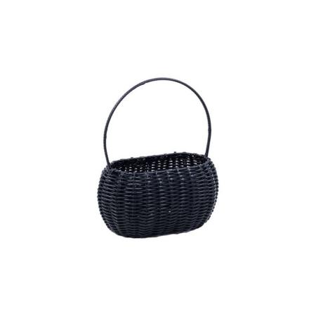 ミュールミル/ジェミニバスケットサイド黒/CV-015Bk