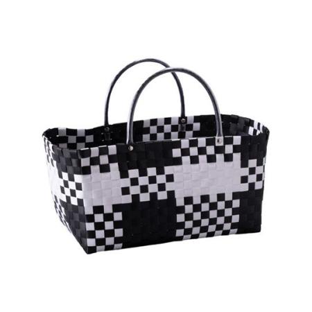 特価◎ミュールミル/ビビアン市松M/XHU-001MCk