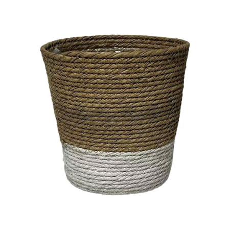 特価◎ミュールミル/アルルラウンド茶白LL/YF-002HBW