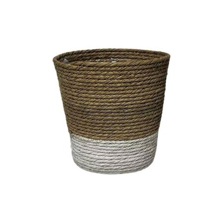 特価◎ミュールミル/アルルラウンド茶白M/YF-002MBW