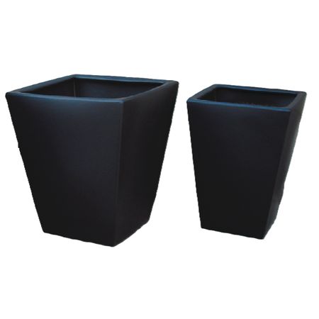 特価◎丸滉製陶/11号 角型切立/MJ-61M-MBL(2/Set)