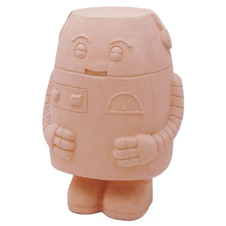 特価◎丸滉製陶/オーナメント ロボット/HM-3700S