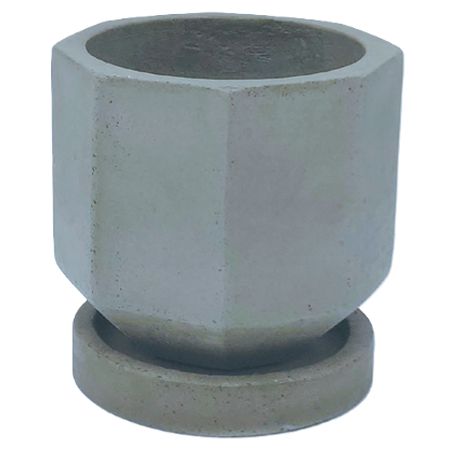 特価◎丸滉製陶/4号 八角深 受皿付/AH-3942-NG