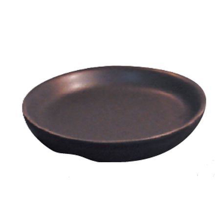 特価◎丸滉製陶/3号 受皿/QDA-105BM-BK