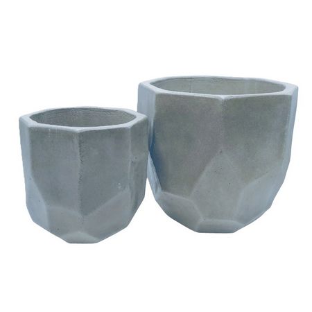 丸滉製陶/10号 ポリゴン/AH-255NG(2/Set)