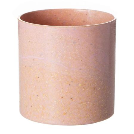 特価◎秦貴/エコフラワーポット 円柱タイプ 小 NO.2 ピンク