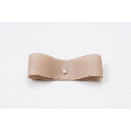 特価◎秦貴/デコレーションリボン25 NO.10 ライトブラウン