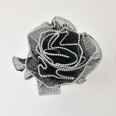 秦貴/パールプリーツ NO.2 ブラック