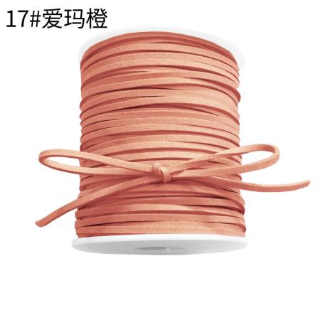 秦貴/フェイクレザーコード NO.17 クラシックオレンジ