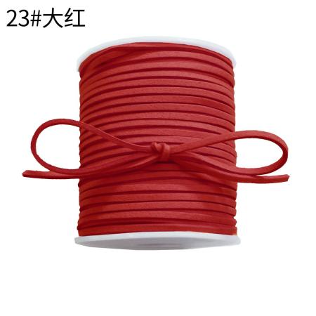 秦貴/フェイクレザーコード NO.23 ビビッドレッド