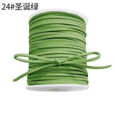 秦貴/フェイクレザーコード NO.24 モスグリーン