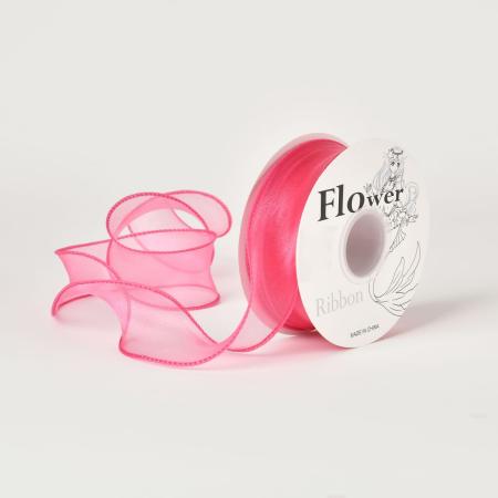 秦貴/オーガンジーリボン NO.21アザレア OGR-021