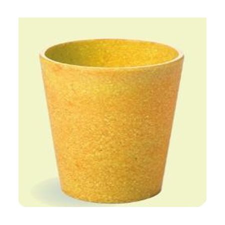 特価◎秦貴/エコフラワーポット 円錐タイプ 大 NO.6 イエロー