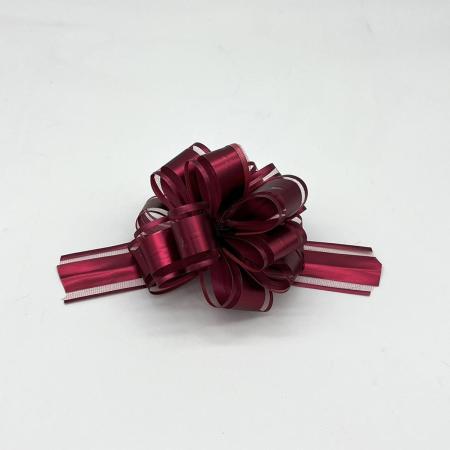 特価◎秦貴/ワンタッチリボンフラアリーS NO.1 ワインレッド