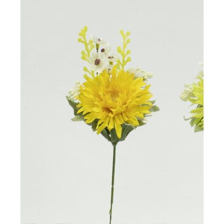 特価◎【造花】ビダヤコム/ミックスガーベラピック イエロー/FD3171-004Y