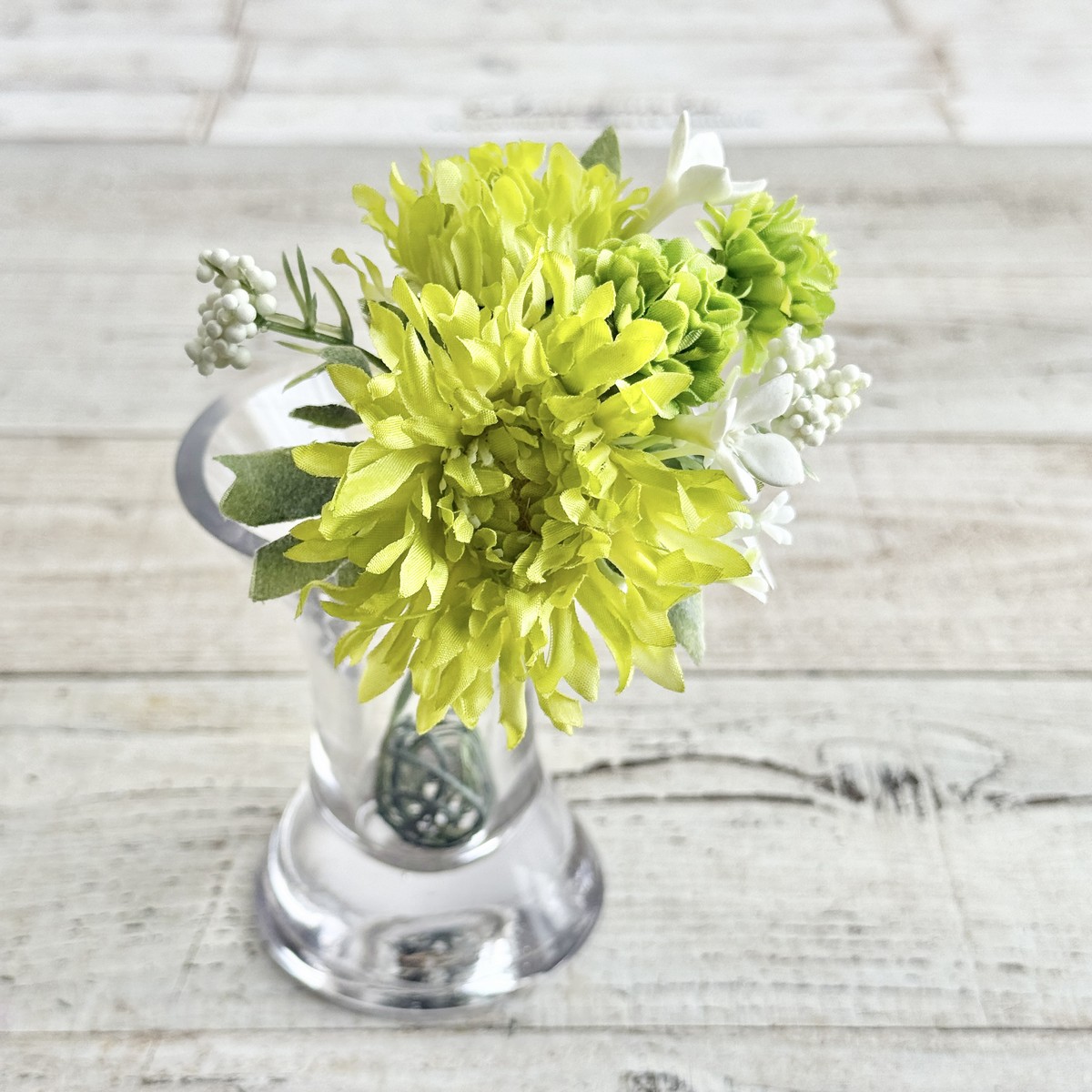 アウトレット◎即日★【造花】ビダヤコム/フランソワガーベラミックスピック ライト/グリーン/FD3309-023LT/G