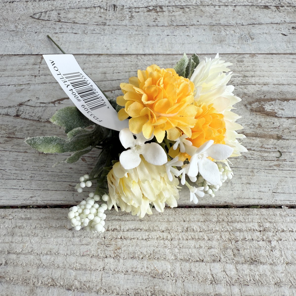 アウトレット◎即日★【造花】ビダヤコム/フランソワガーベラミックスピック イエロー/FD3309-004Y