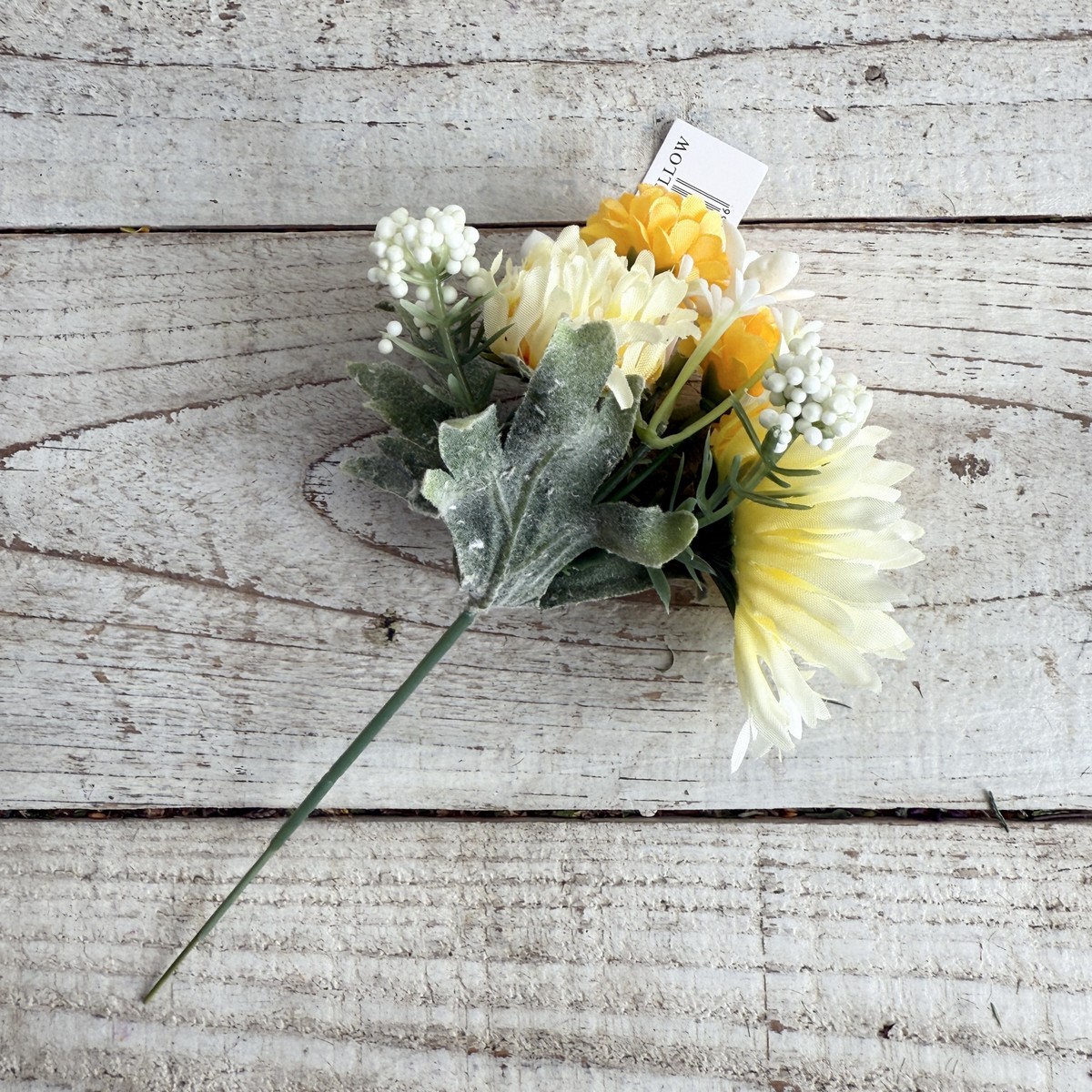 アウトレット◎即日★【造花】ビダヤコム/フランソワガーベラミックスピック イエロー/FD3309-004Y