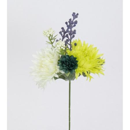 特価◎【造花】ビダヤコム/ツインガーベラピック グリーン/V25017-024G