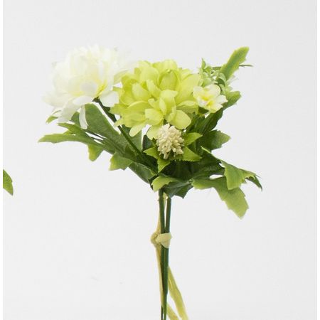 特価◎【造花】ビダヤコム/ツインボールマムピック グリーン/V25090-024G