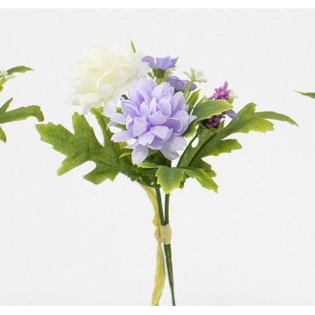 特価◎【造花】ビダヤコム/ツインボールマムピック ラベンダー/V25090-011L