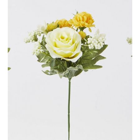 特価◎【造花】ビダヤコム/フランソワローズミックスピック イエロー/FD3310-004Y