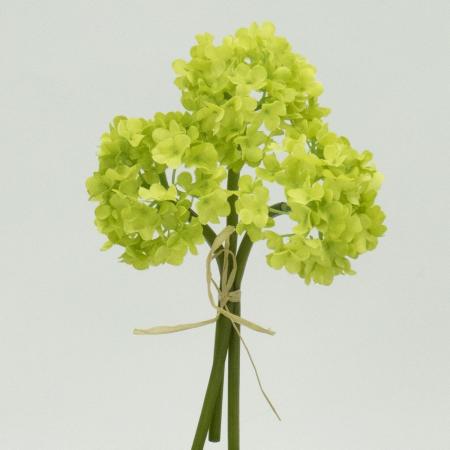 特価◎【造花】ビダヤコム/スノーボールバンドル(3本/束) グリーン/V22102-024G