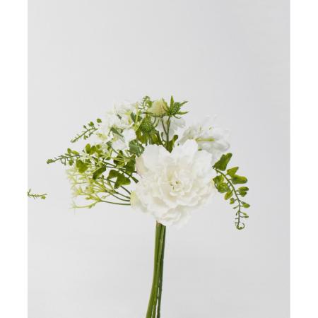 特価◎【造花】ビダヤコム/エレガントピオニー ホワイト/V25038-001W