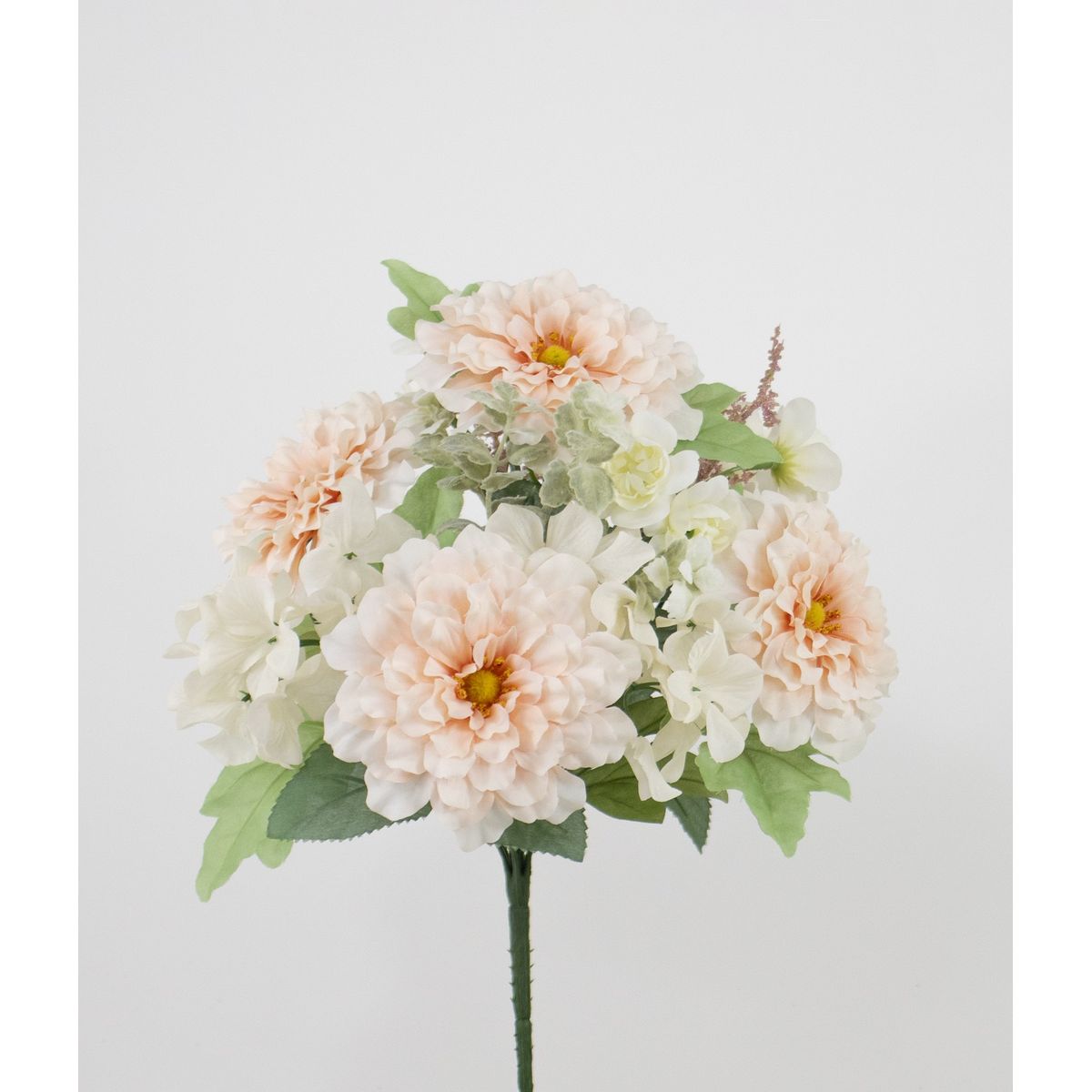 特価◎【造花】ビダヤコム/ミックスシャルマンブッシュ ピーチ/V25031-006PEA