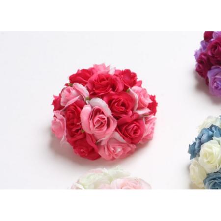 特価◎【造花】ビダヤコム/ローズハーフボール ビューティ/FD4301-016BTY