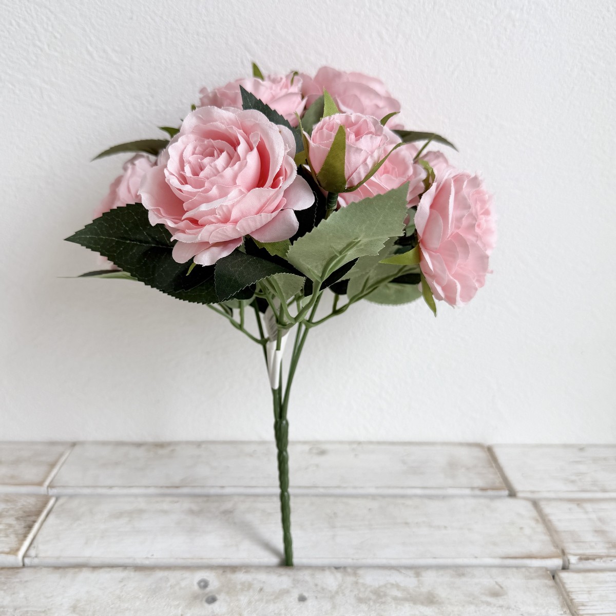 即日★【造花】ビダヤコム/スイングローズブッシュ×8F、5B ピンク/V24246-002P