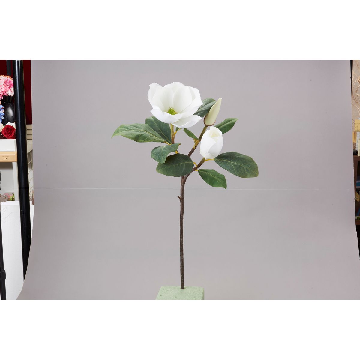 特価◎【造花】ビダヤコム/マグノリア ホワイト/J0426-001W