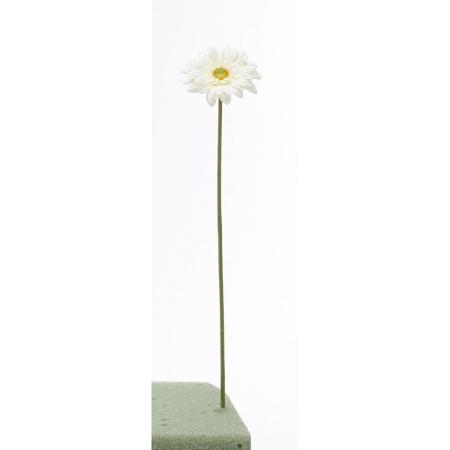 特価◎【造花】ビダヤコム/ショートガーベラ クリーム/F3723-037C