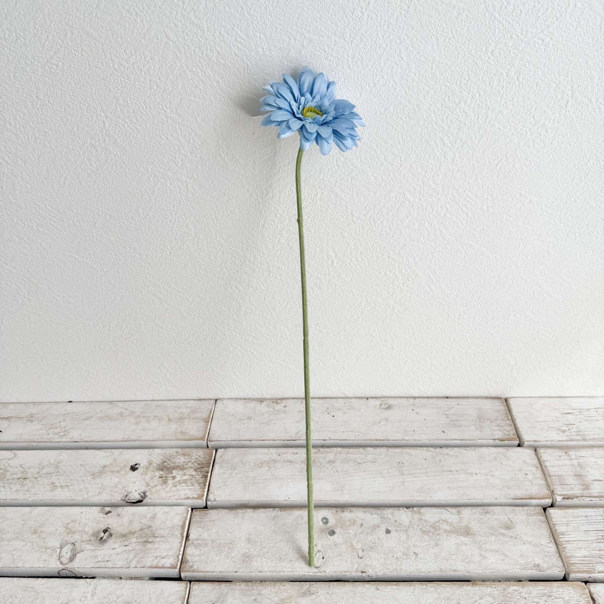 即日★【造花】ビダヤコム/ブライトショートガーベラ ライト/ブルー/V25015-035LT/B