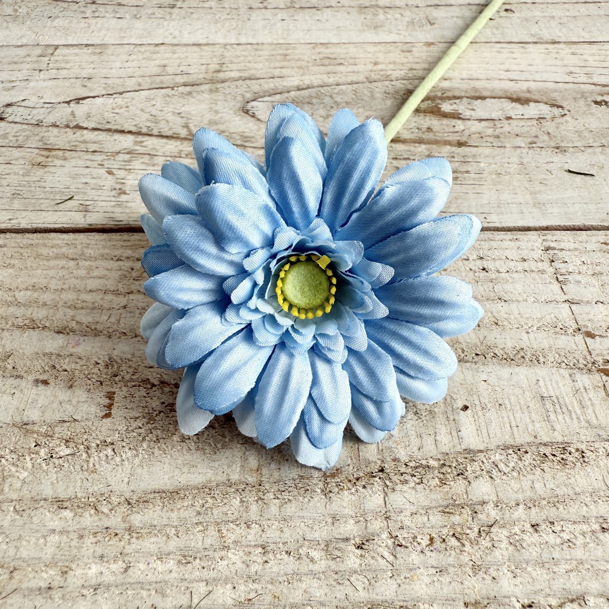 即日★【造花】ビダヤコム/ブライトショートガーベラ ライト/ブルー/V25015-035LT/B